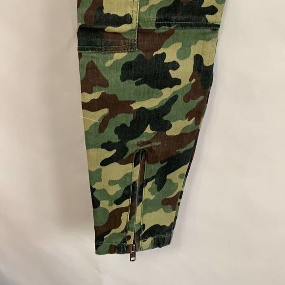 NWT BLUE REVIVAL TEDDY CARGO SKINNY ANKLE JEANS 24 - Picture 5 of 9